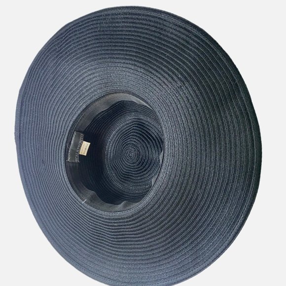 Scala Pronto Black Wide Brim Sun Hat One Size Fits Most main image 8